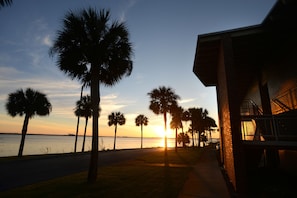 Sun loungers, kayaking, motor boating