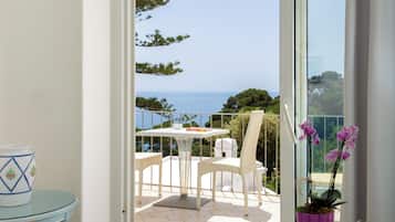 Superior Double or Twin Room, Sea View | Hypo-allergenic bedding, minibar, in-room safe, desk
