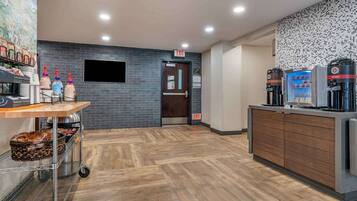 Free daily on-the-go breakfast