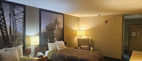 Fer et planche à repasser, Wi-Fi gratuit, draps fournis, réveils