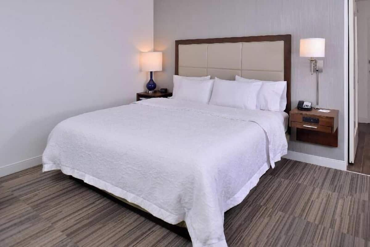 In-room safe, desk, laptop workspace, iron/ironing board
