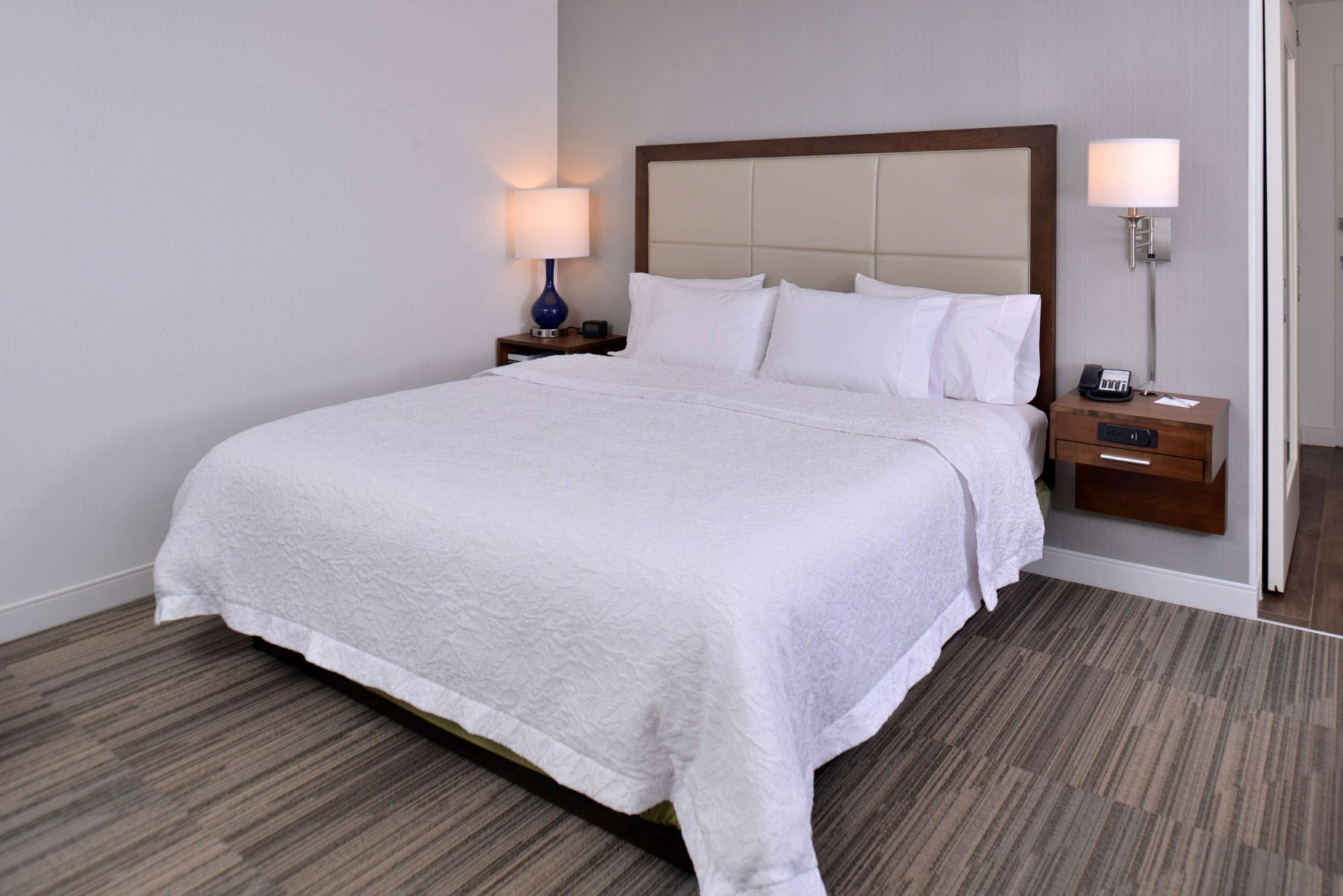 In-room safe, desk, laptop workspace, iron/ironing board