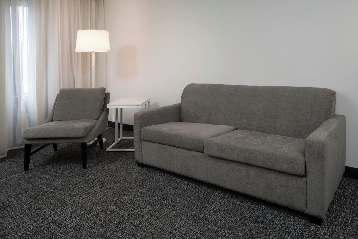 Suite, 2 Bedrooms, Non Smoking | Living area | TV, pay films