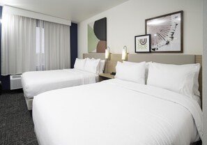 Studio, 2 Queen Beds | Premium bedding, desk, laptop workspace, blackout drapes - Spark by Hilton Amarillo East (Amarillo)