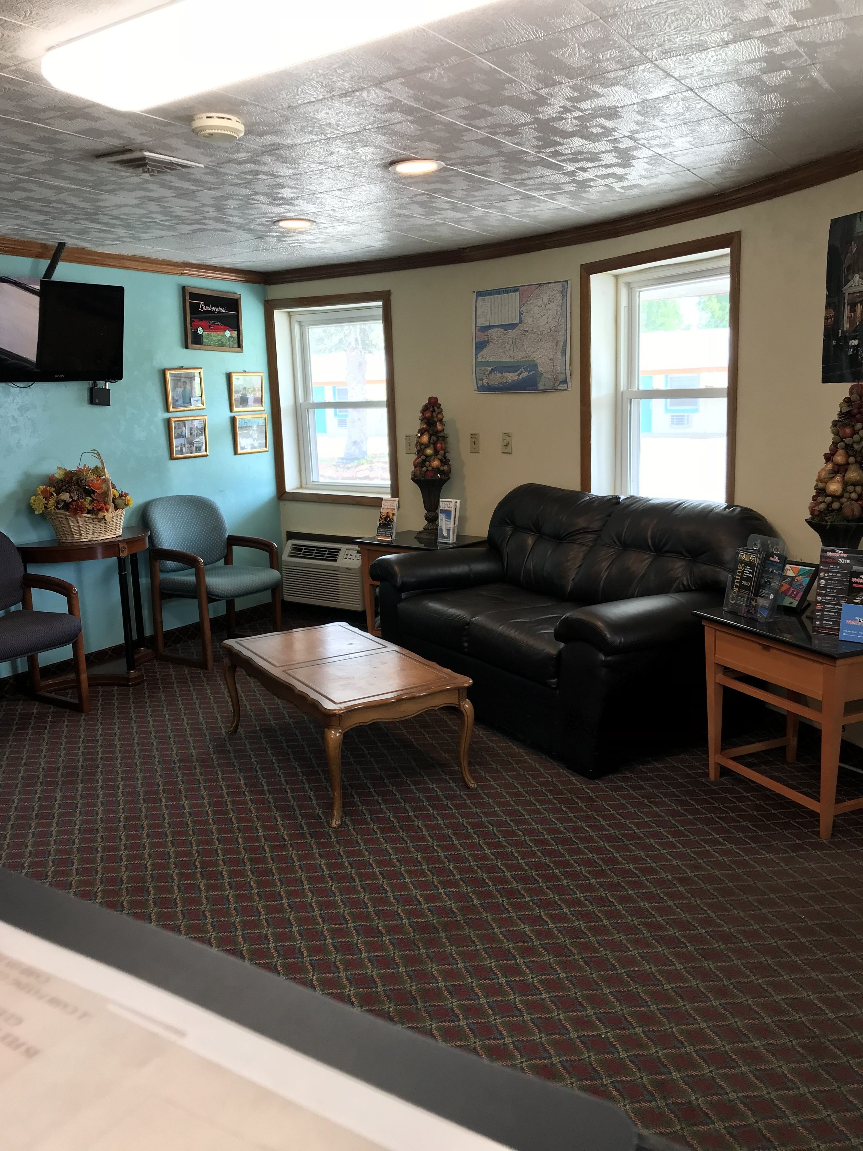 Sitzecke in der Lobby