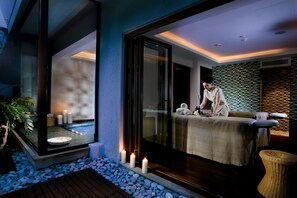 Couples treatment room(s), sauna, steam room, Turkish bath/hammam