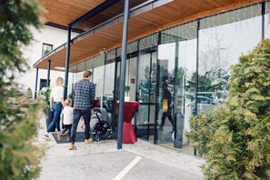 Fassade der Unterkunft