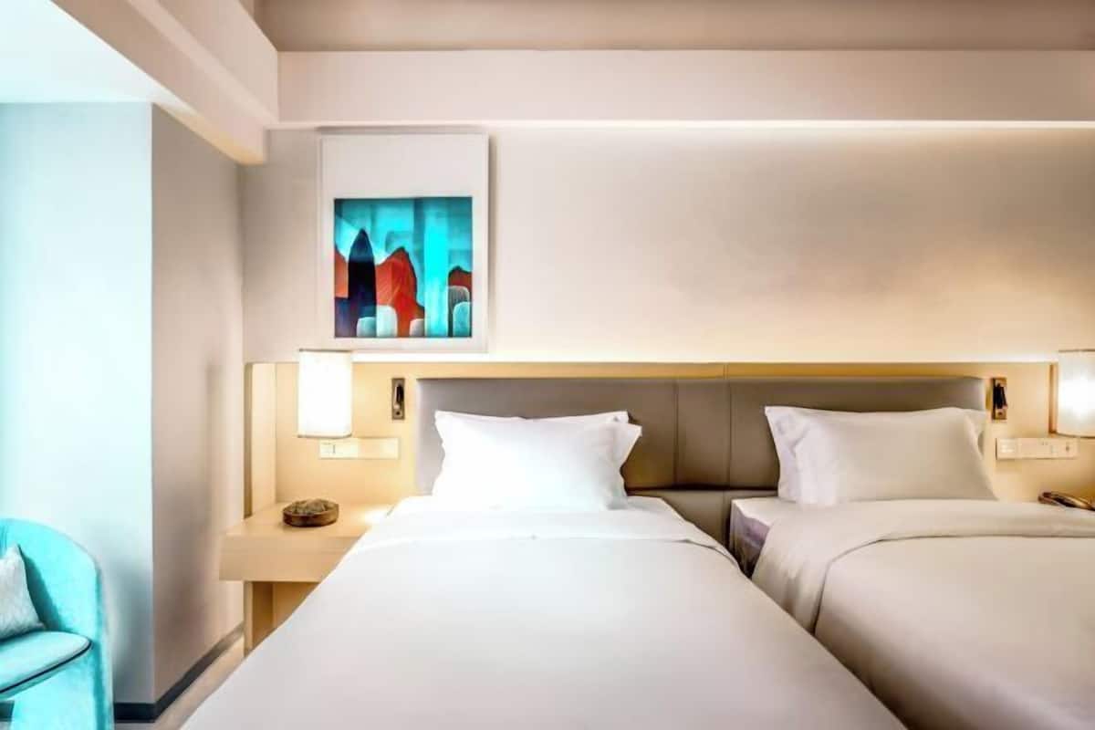 Minibar, blackout curtains, iron/ironing board, rollaway beds
