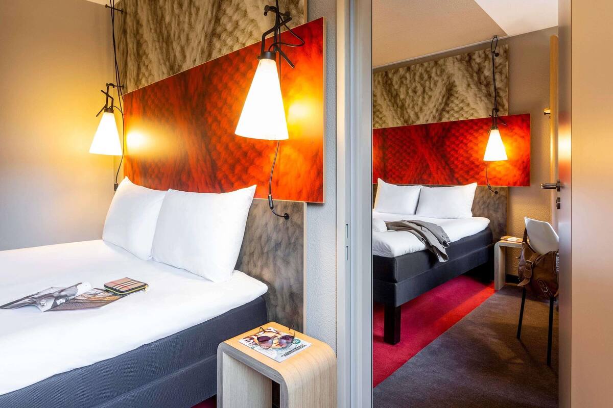 Literie hypoallergénique, surmatelas, coffres-forts dans les chambres