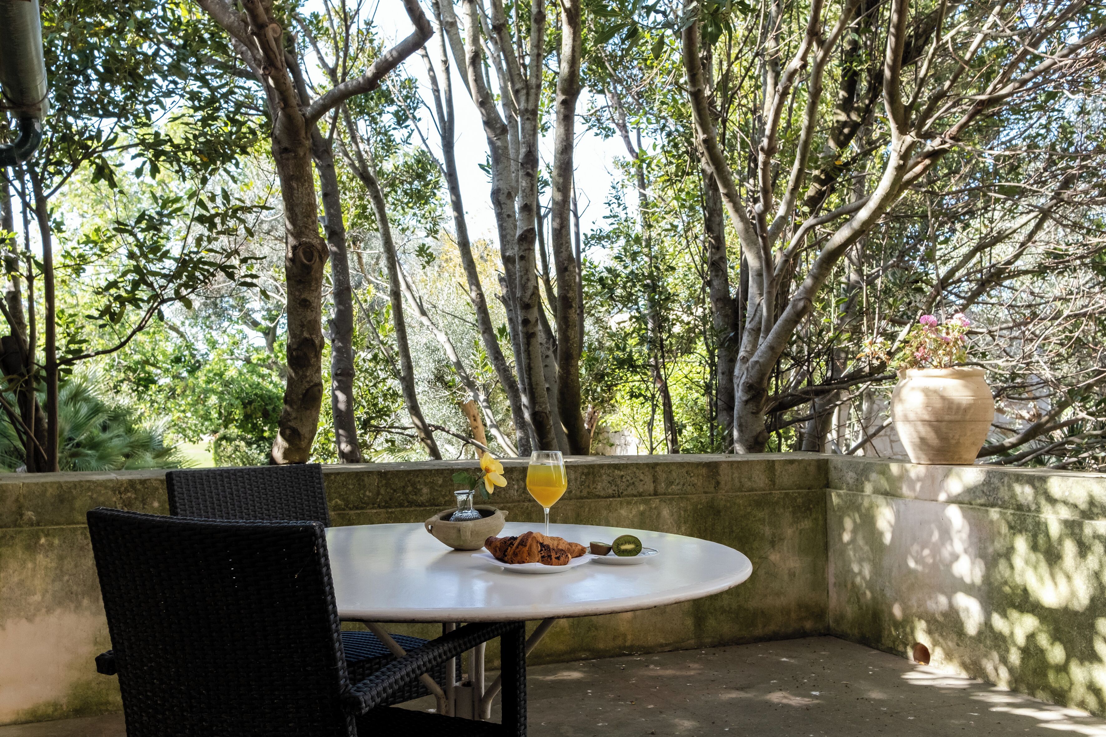 deluxe double room | terrace/patio