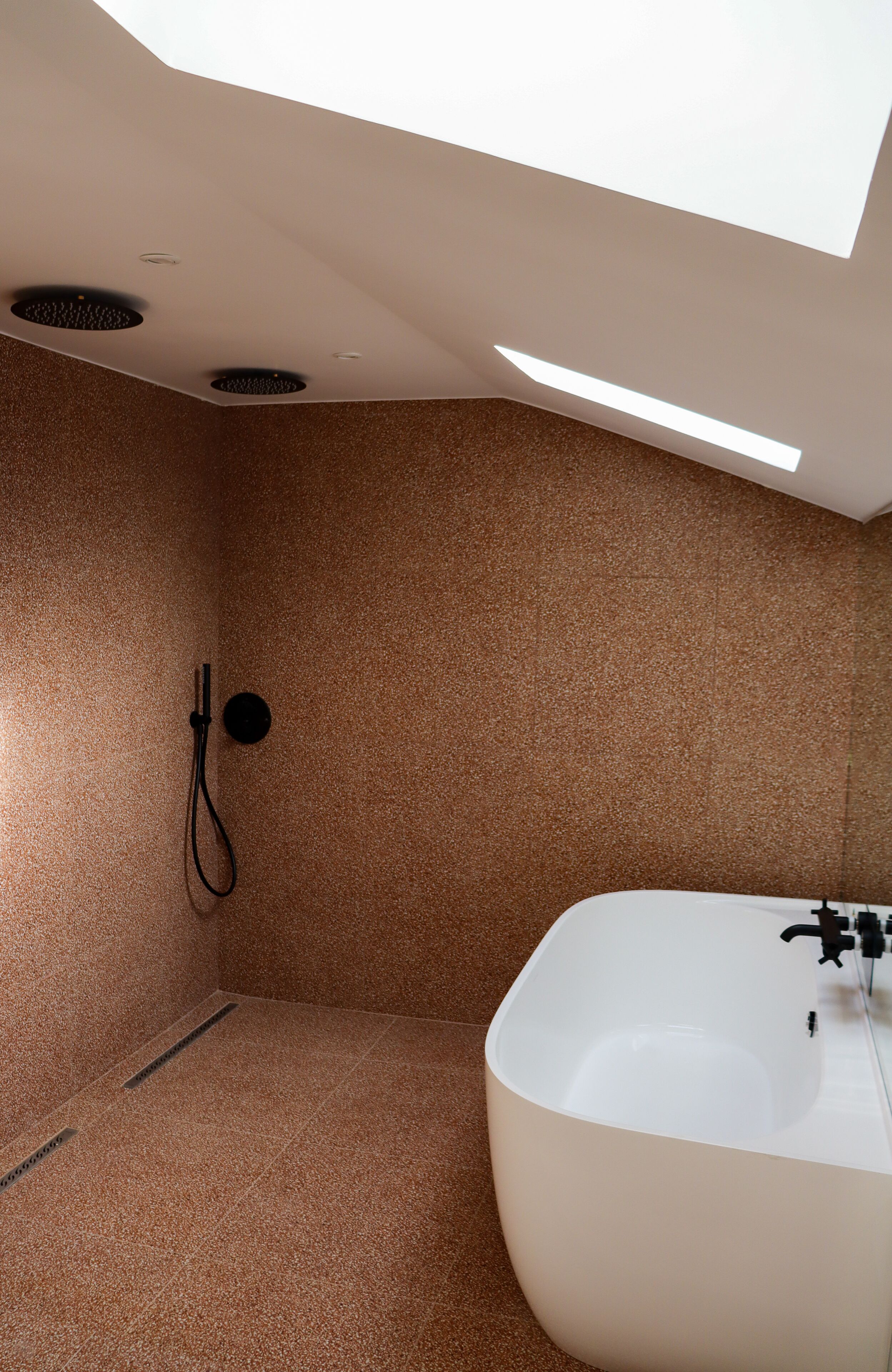 presidential suite | bathroom | free toiletries, hair dryer, bathrobes, slippers