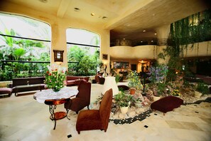 Sitzecke in der Lobby