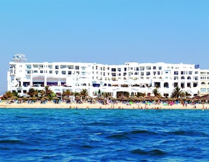 Sable blanc, voile
