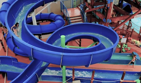 Waterslide. Americana Waterpark Resort and Spa