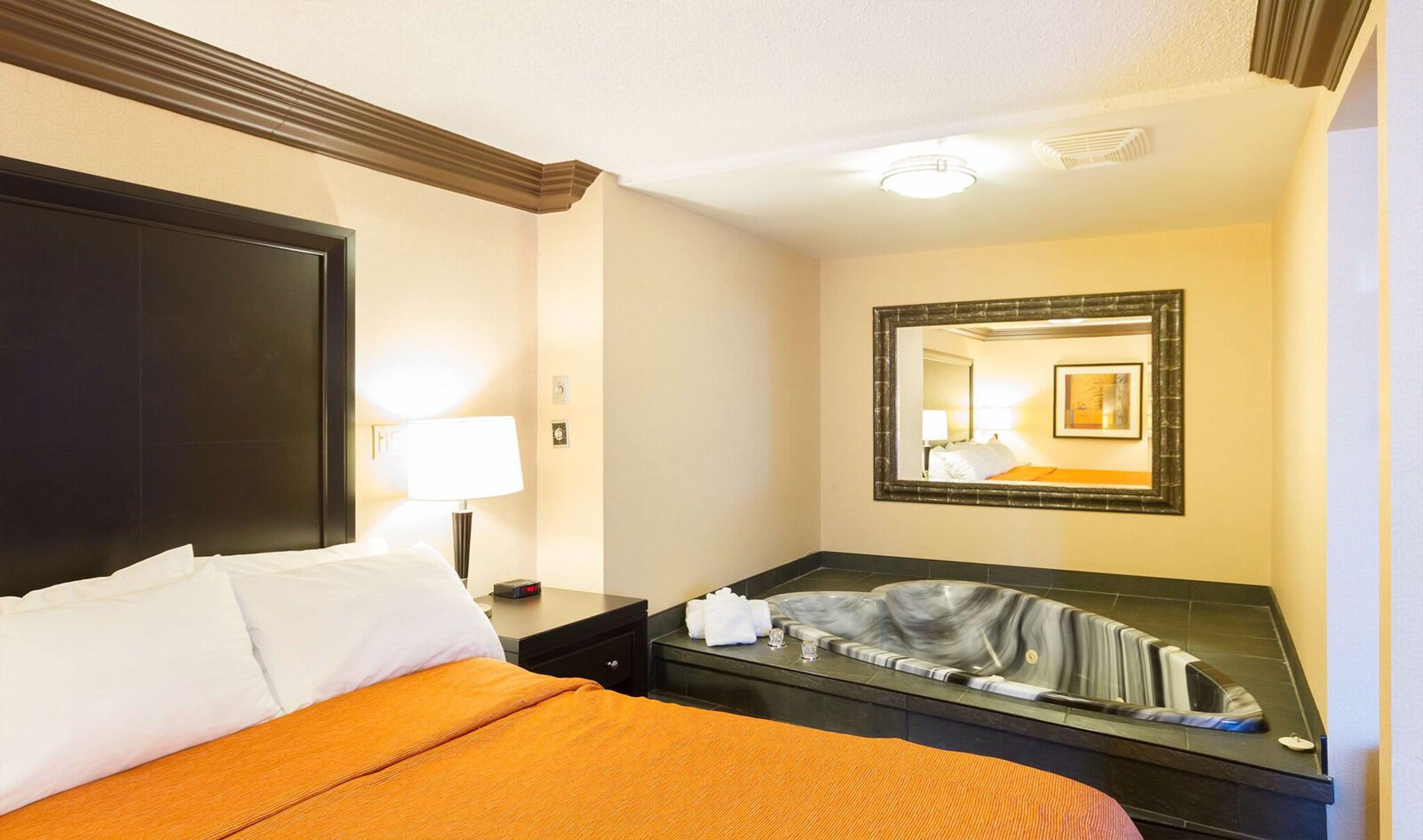 desk, blackout curtains, iron/ironing board, free cots/infant beds