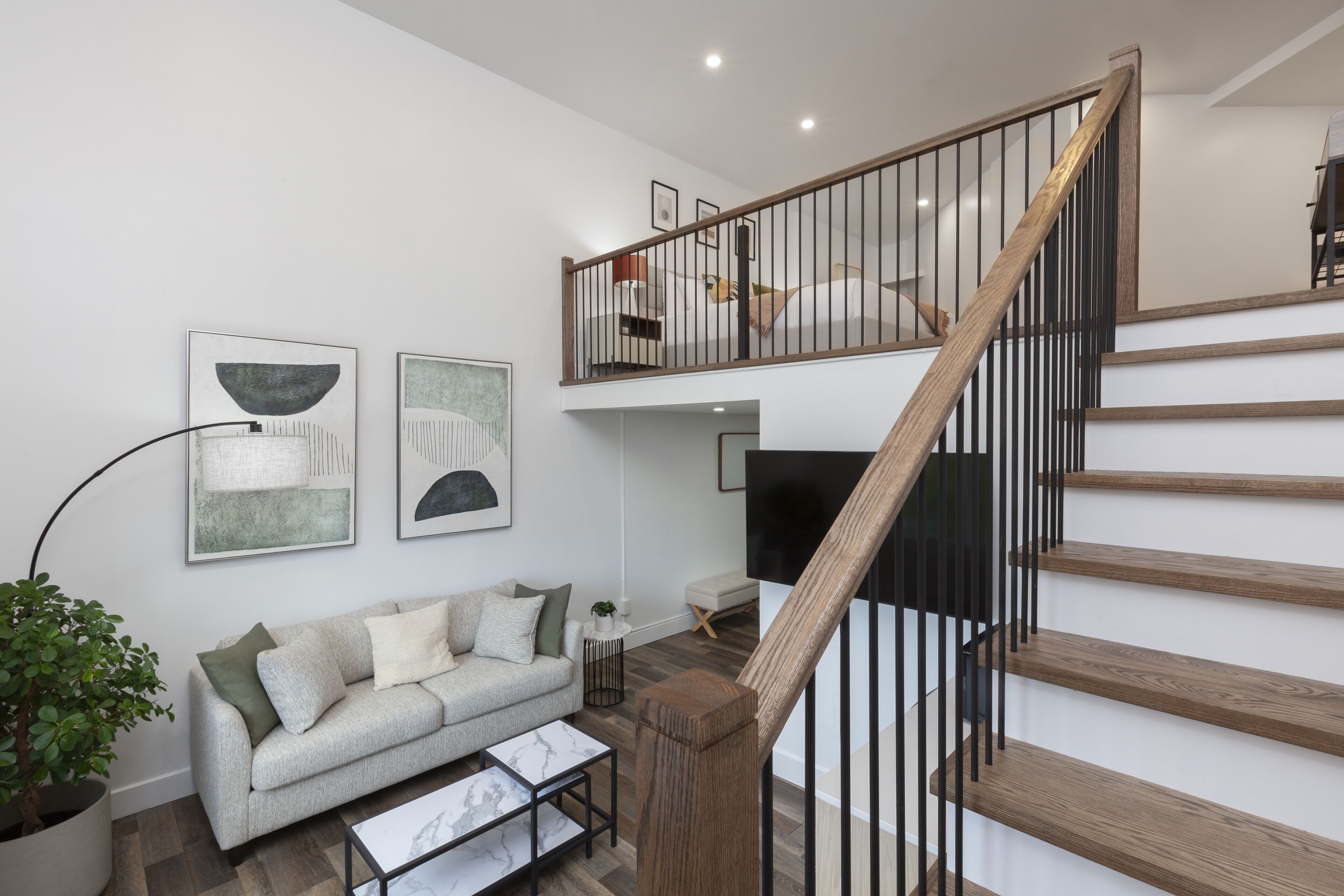 Σουίτα, 1 King Κρεβάτι, Μη Καπνιστών (Loft) | Κρεβάτια με ανώστρωμα, γραφείο, χώρος εργασίας για λάπτοπ 