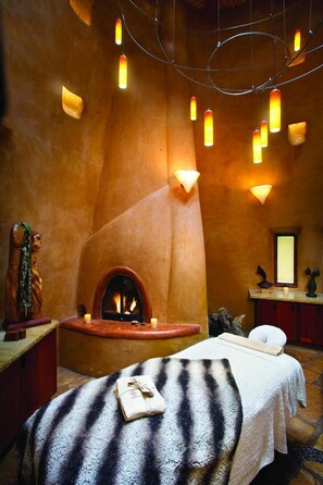 Salas de tratamiento para parejas, sauna y baño de vapor 
