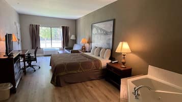 Desk, iron/ironing board, free cots/infant beds, free WiFi