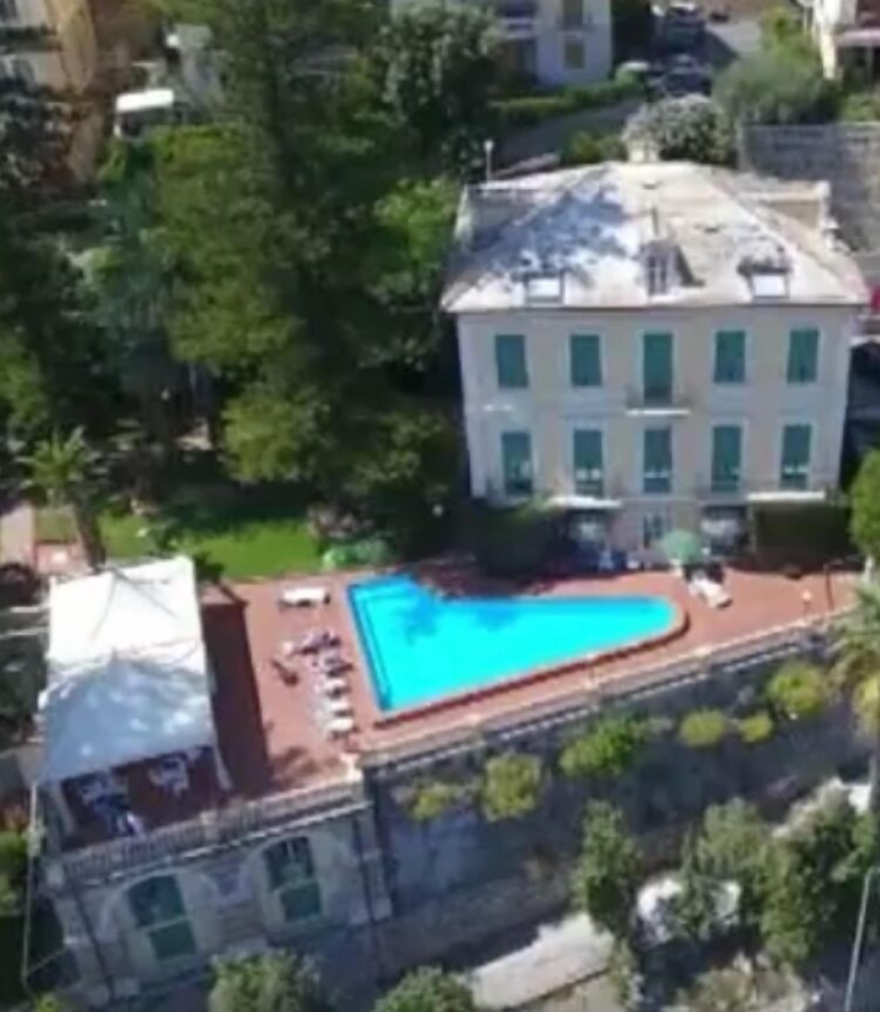 Fassade der Unterkunft