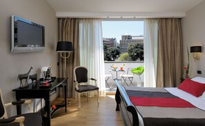 Deluxe-Doppel- oder -Zweibettzimmer | Ausblick vom Zimmer