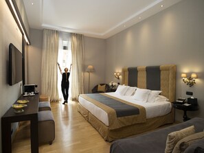 Deluxe Double or Twin Room | Premium bedding, down comforters, memory foam beds, minibar