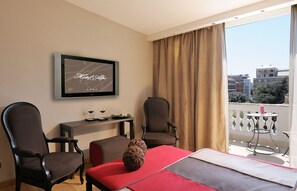 Dobbelt- eller tomannsrom – deluxe | 1 soverom, sengetøy av topp kvalitet, dundyner og memory foam-senger