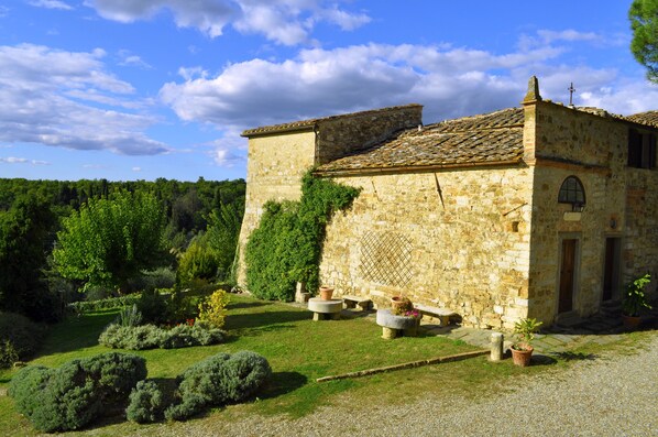 Façade de l’hébergement