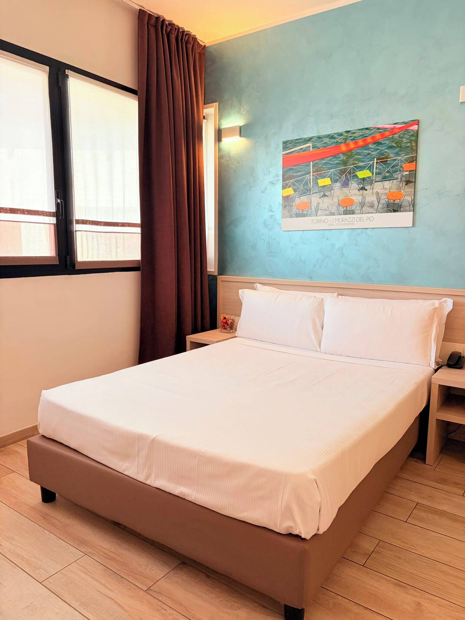 Economy Double Room | Frette Italian sheets, premium bedding, down duvets, in-room safe