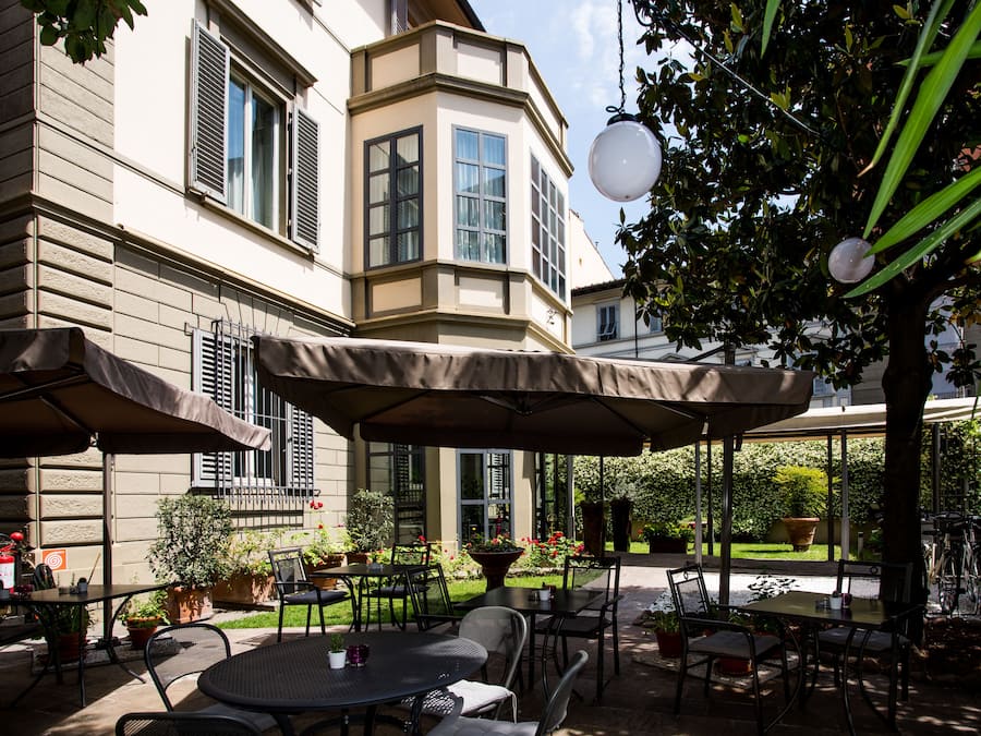 Entrada de la propiedad