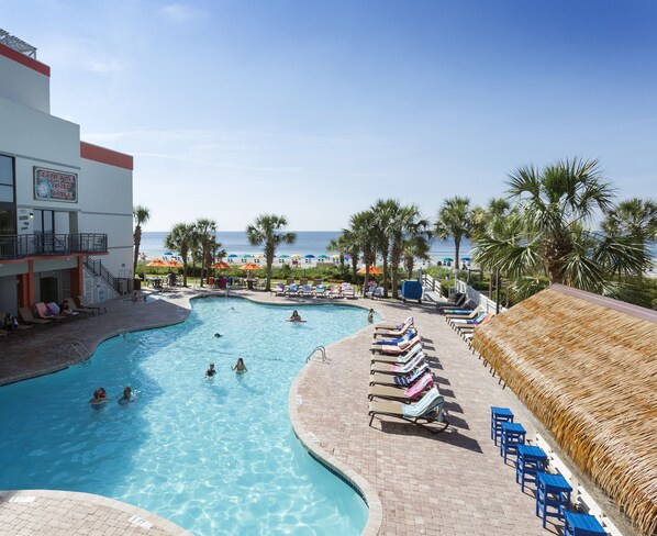Indoor pool, 2 outdoor pools - Grande Cayman Resort (Myrtle Beach)