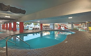 Indoor pool, 2 outdoor pools