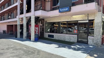 Façade de l’hébergement