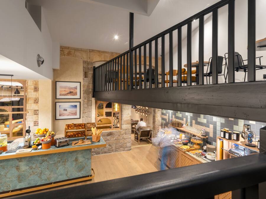 Daily buffet breakfast (EUR 26 per person)