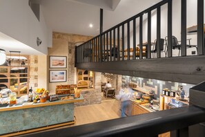 Daily buffet breakfast (EUR 24 per person)