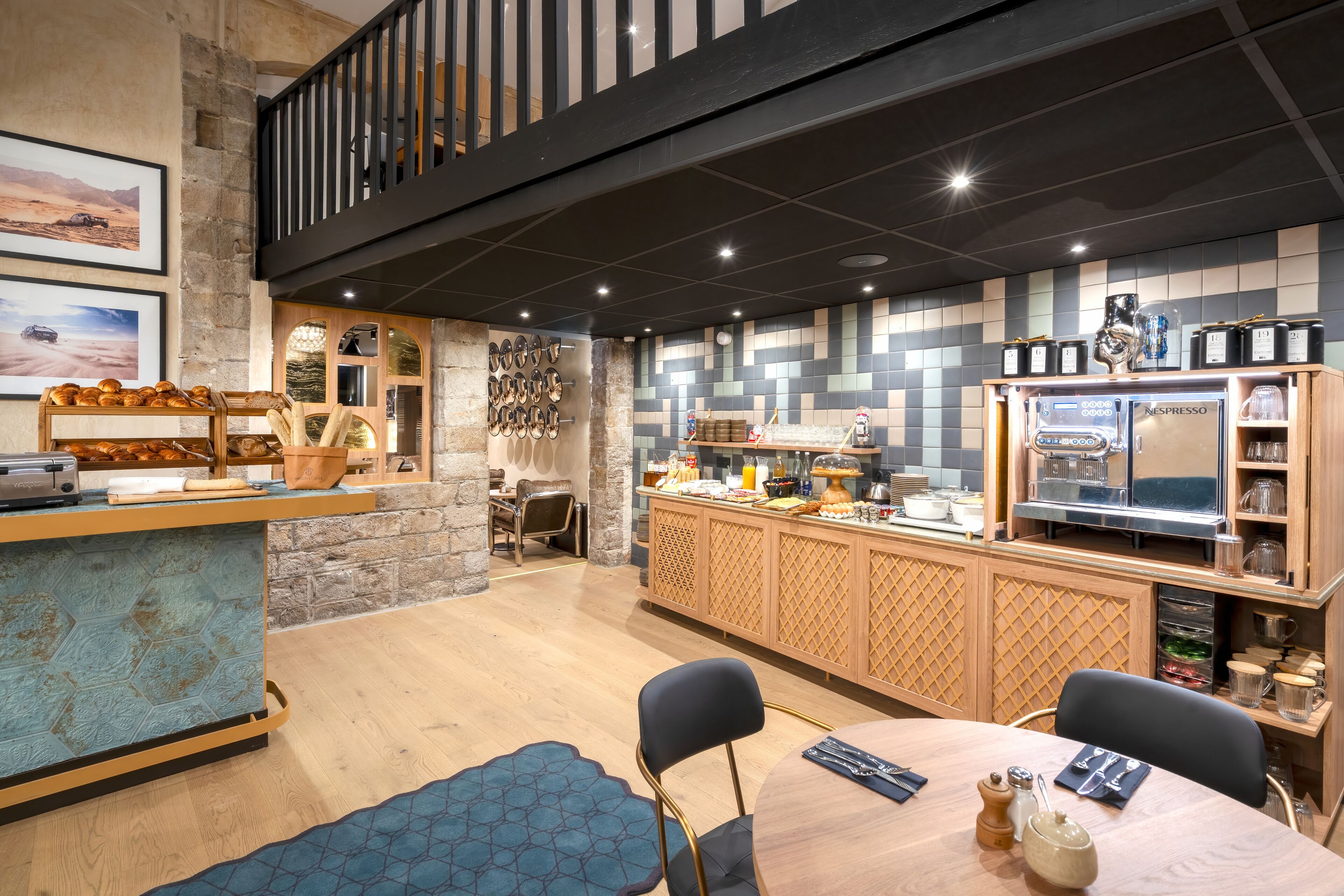 Daily buffet breakfast (EUR 26 per person)