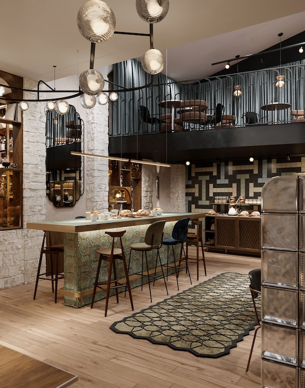 Lobby-Lounge, Blick auf den Garten, nur an bestimmten Tagen geöffnet