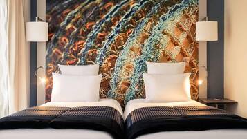 Literie de qualité supérieure, minibar, coffres-forts dans les chambres