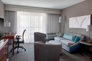 Suite, 1 King Bed with Sofa bed, Non Smoking | 1 bedroom, premium bedding, individually decorated, desk