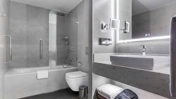 Ensemble douche/baignoire, baignoire relaxante profonde