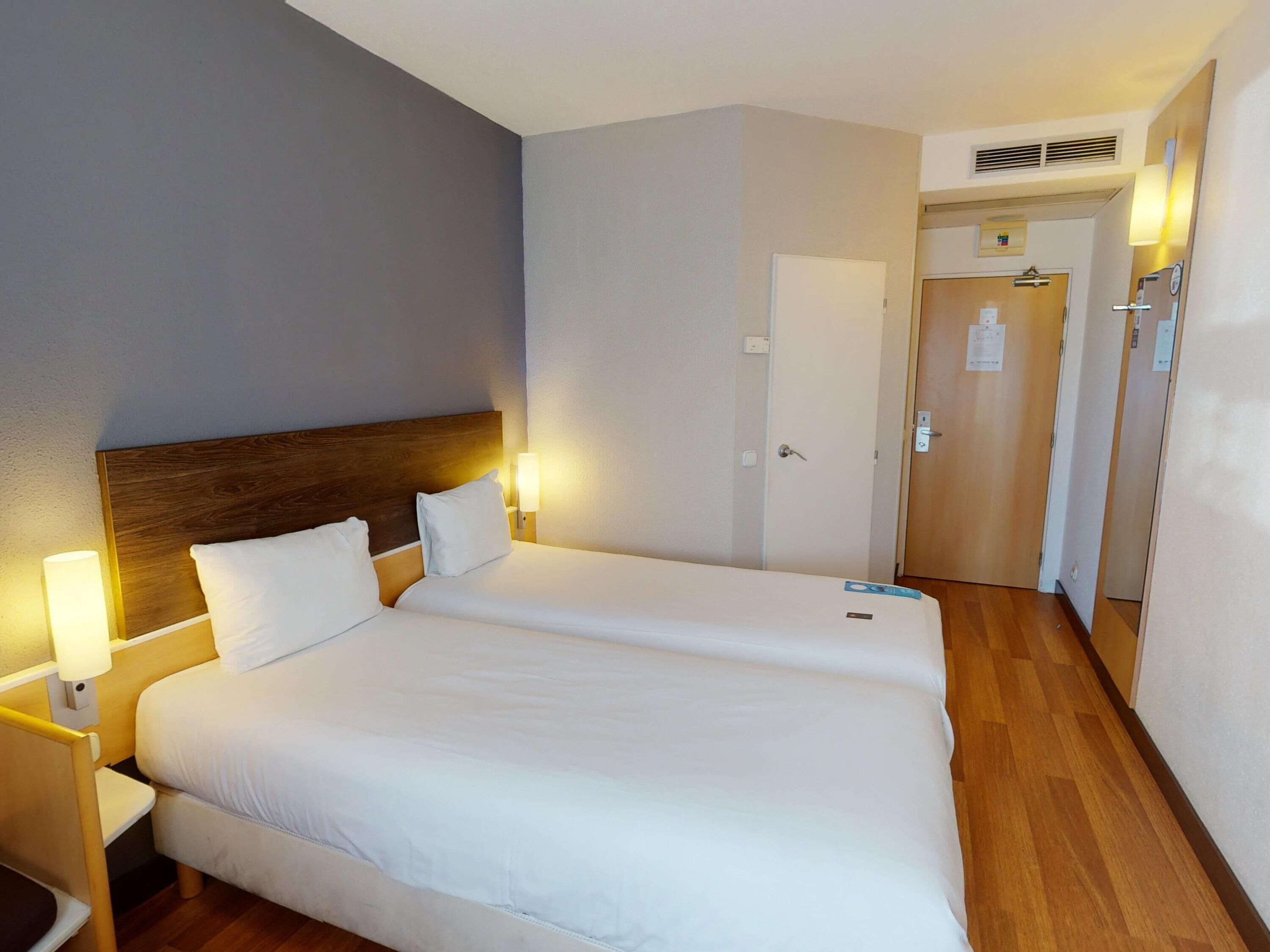 Room, 2 Single Beds | In-room safe, desk, soundproofing, iron/ironing board