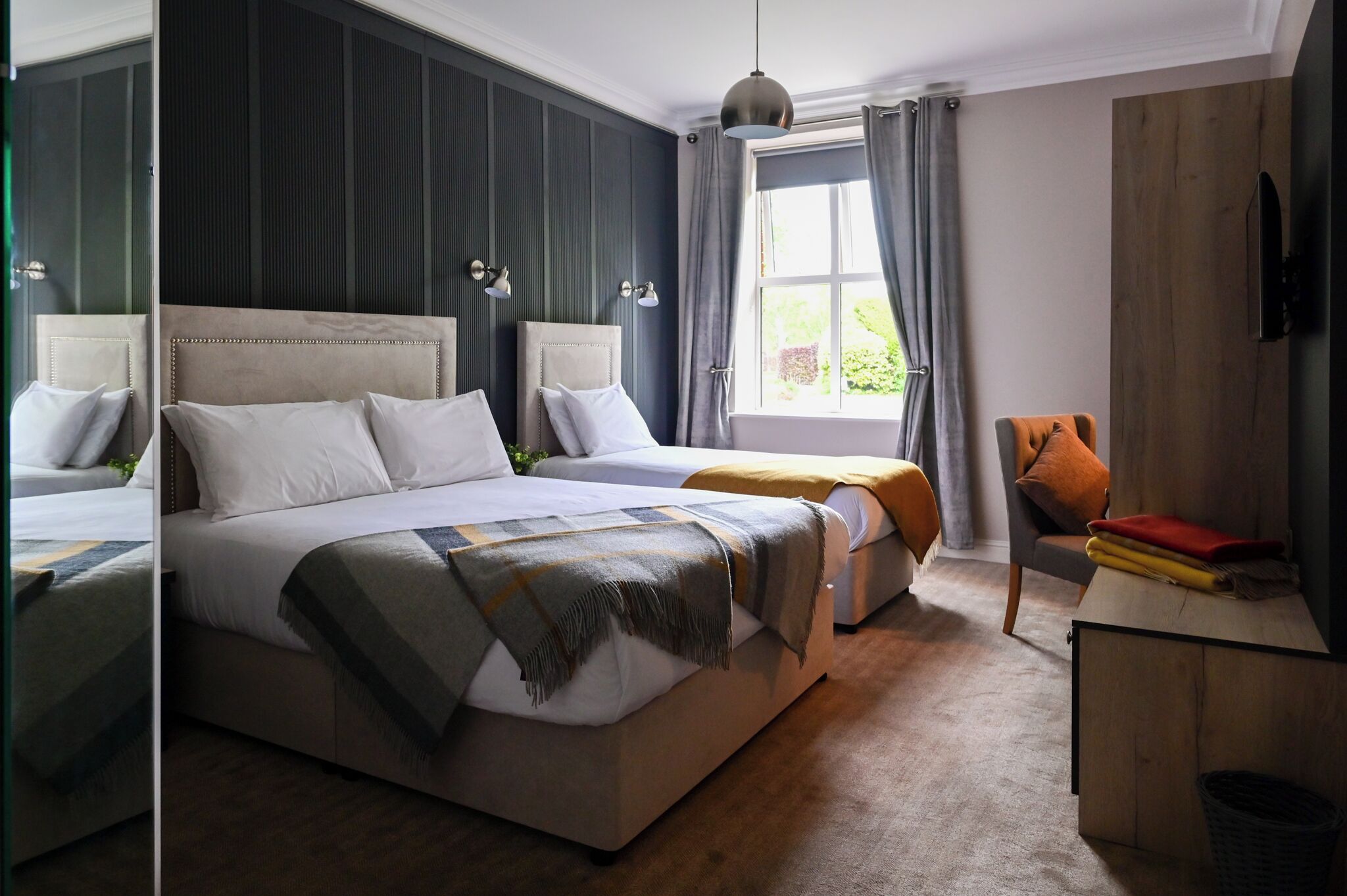 executive double room | in-room safe, individually furnished, desk, iron/ironing board