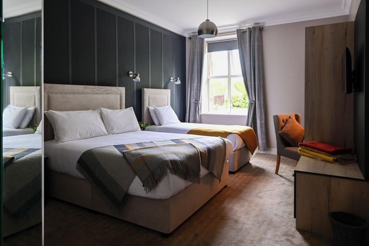 executive double room | in-room safe, individually furnished, desk, iron/ironing board