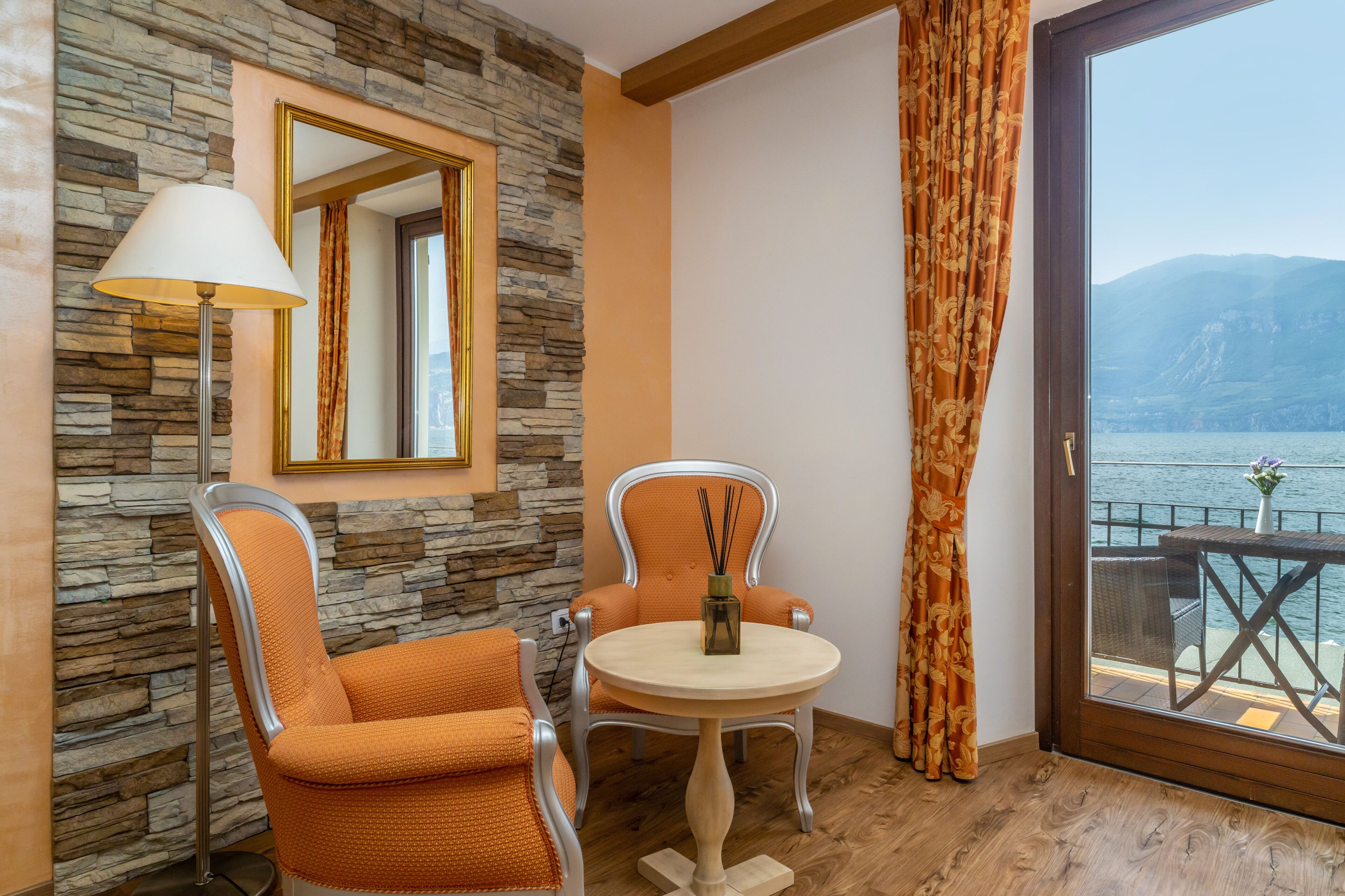 premium suite, refrigerator, lakeside | 1 bedroom, minibar, in-room safe, individually furnished