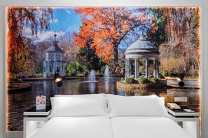 Minibar y caja de seguridad en la habitación 