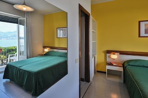Double or Twin Room, Lake View | Frette Italian sheets, in-room safe, desk, soundproofing