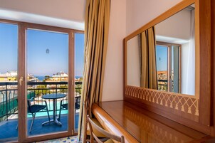Quarto casal clássico, vista para o mar | Vista do quarto