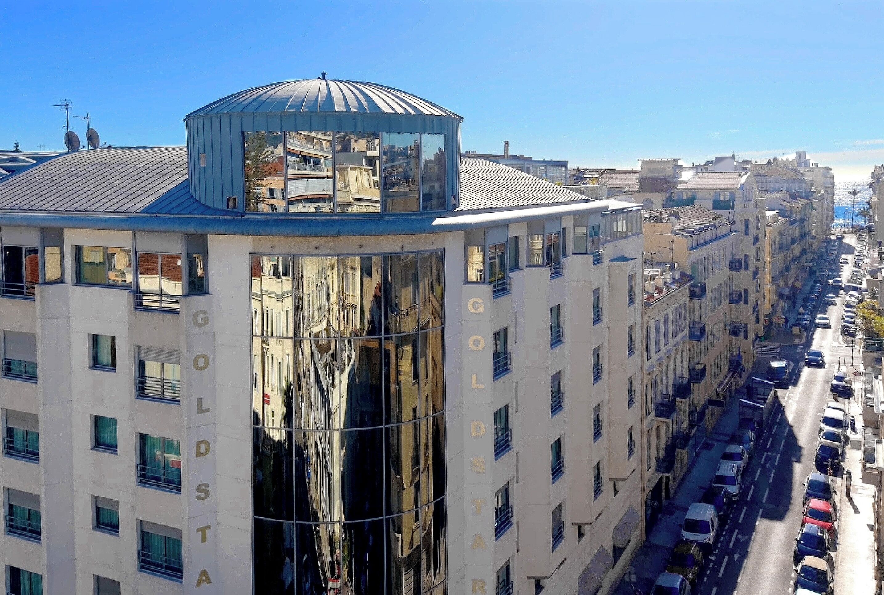 Façade de l’hébergement