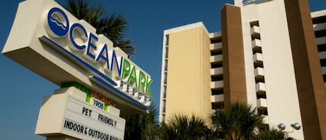 Façade de l’hébergement