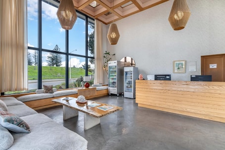 Lobby. The Sandman Santa Rosa Sonoma, an Ascend Collection Hotel