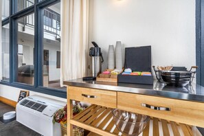 Komplett frokost er inkludert hver dag